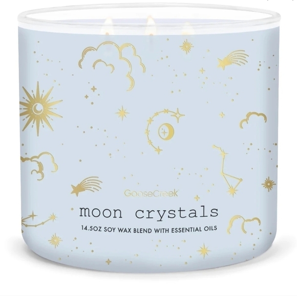 Goose Creek Moon Crystals 3 Wick Candle - Picture 1 of 7